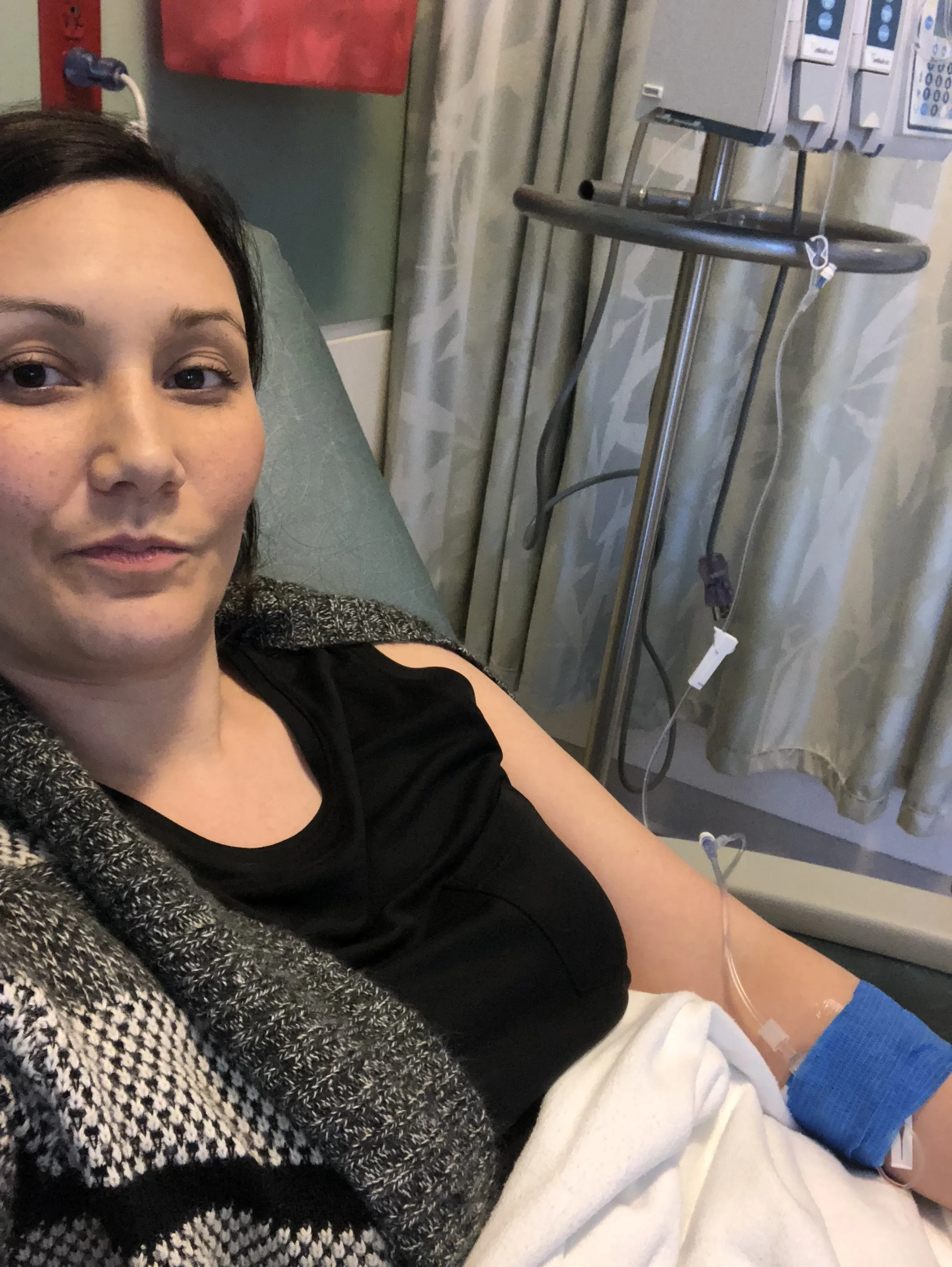 Infusion time.
