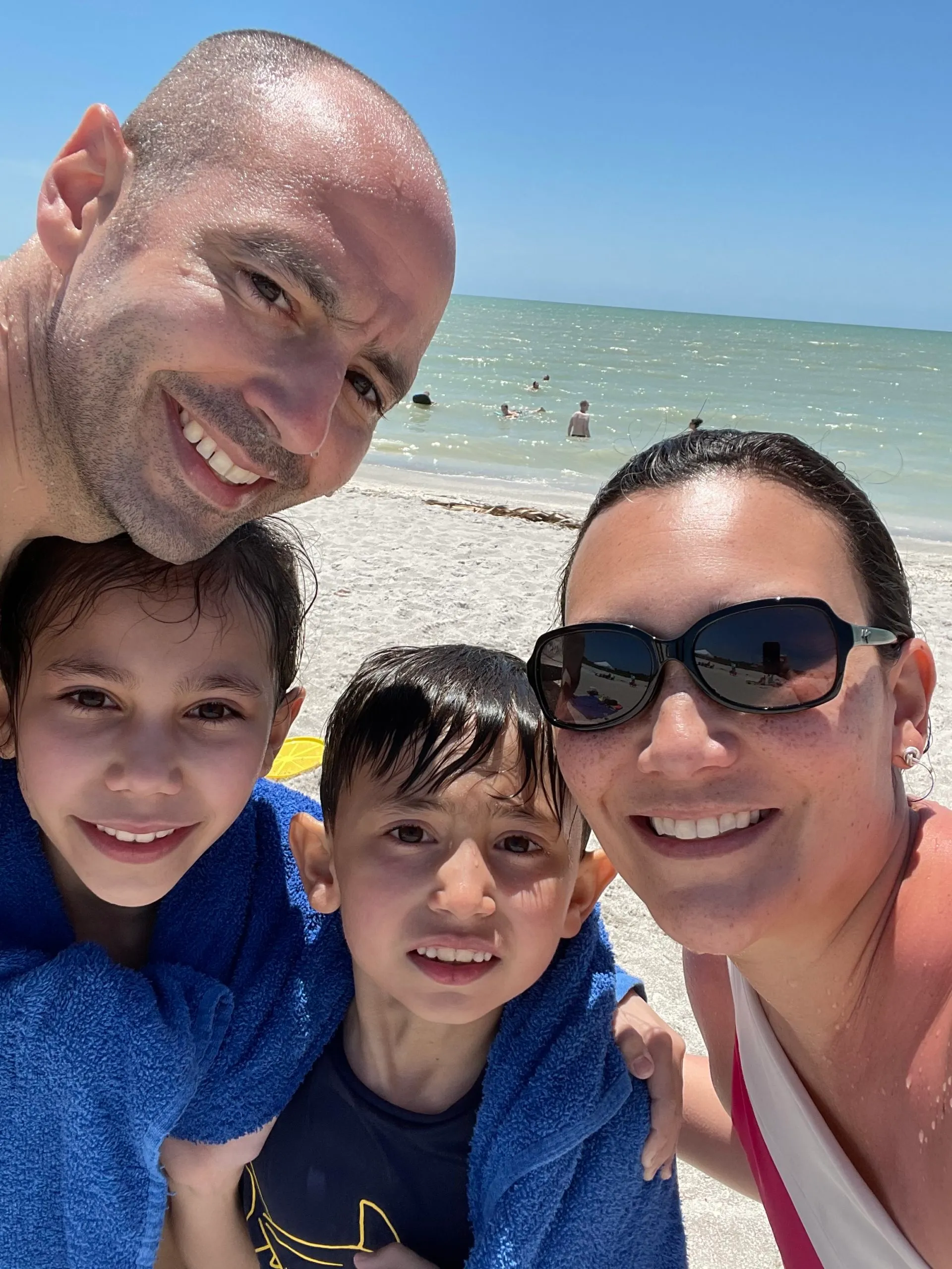 Our family, April 2021.